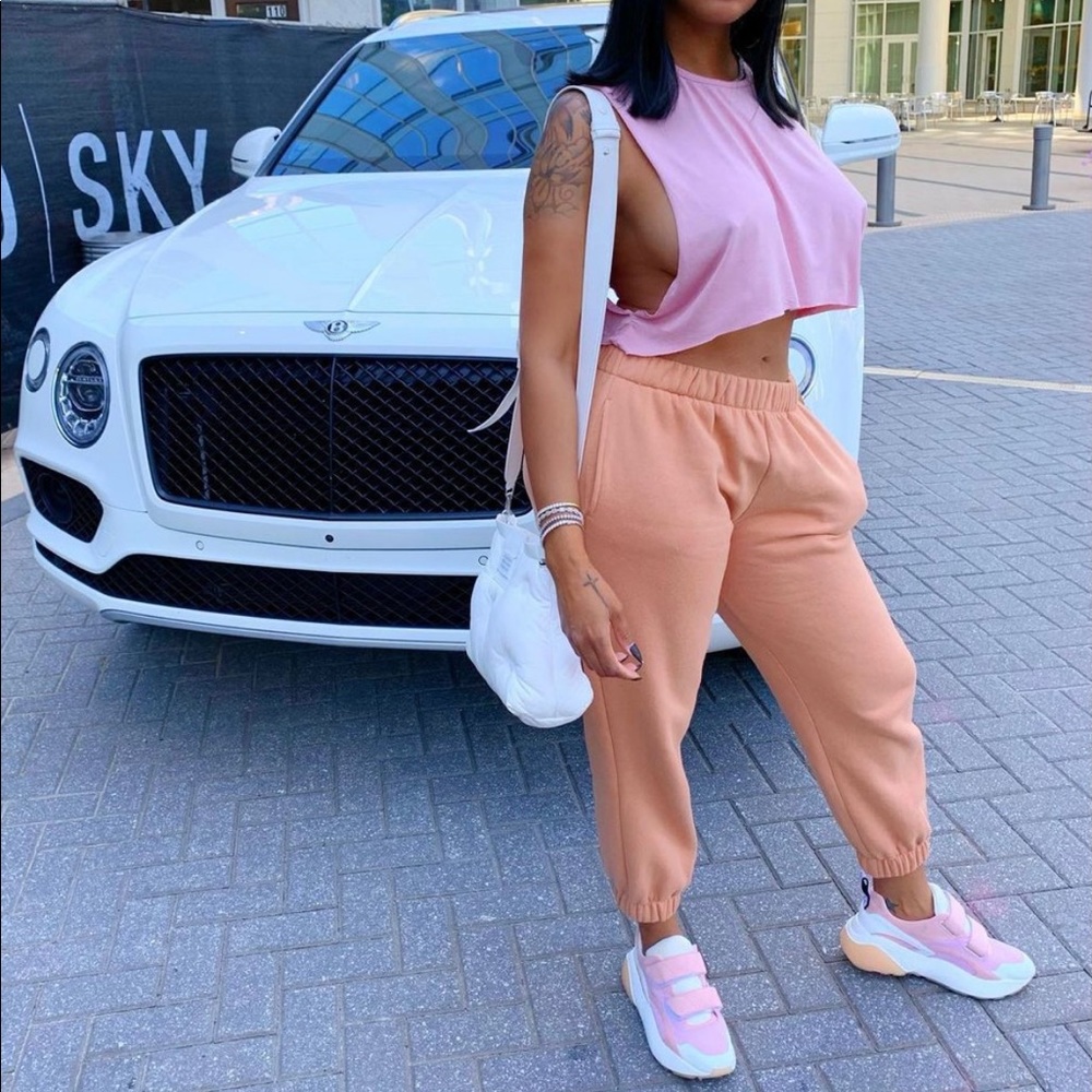 Stella Mccartney Eclypse Pink Patchwork Sneakers - image 3